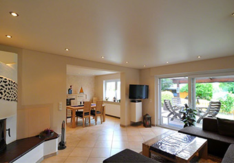 Сатиновые натяжные потолки